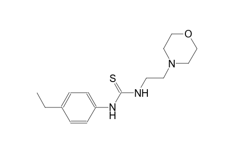 N-(4-ethylphenyl)-N'-[2-(4-morpholinyl)ethyl]thiourea