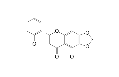 5,2'-DIHYDROXY-6,7-METHYLENEDIOXYFLAVANONE