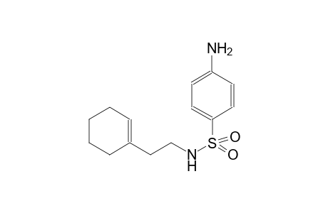 benzenesulfonamide, 4-amino-N-[2-(1-cyclohexen-1-yl)ethyl]-