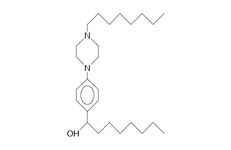 N'-(4-[1-Hydroxy-octyl]-phenyl)-N-octyl-piperazine