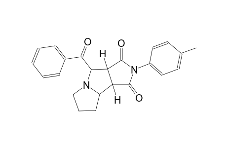 (3aR,4S,8bS)-4-benzoyl-2-(4-methylphenyl)hexahydrodipyrrolo[1,2-a:3,4-c]pyrrole-1,3(2H,4H)-dione