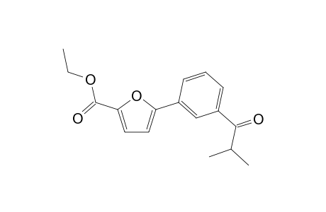 ethyl 5-(3-isobutyrylphenyl)furan-2-carboxylate