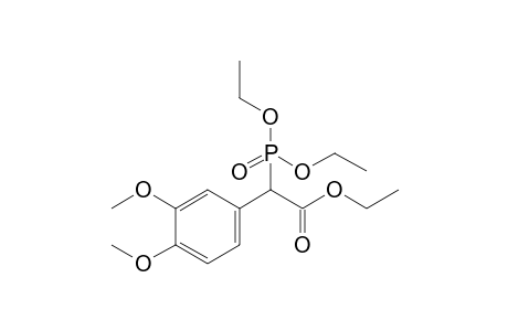 2-Diethoxyphosphoryl-2-(3,4-dimethoxyphenyl)acetic acid ethyl ester