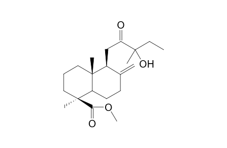 Methyl 3-hydroxy-12-oxolabd-8(17)-en-19-oate
