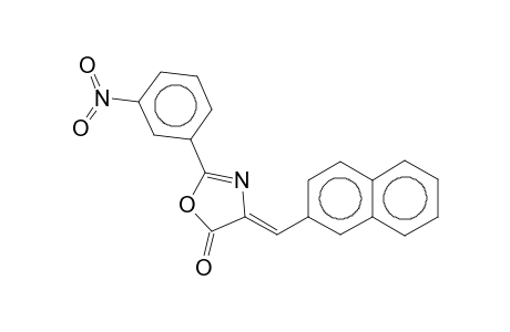 4-(2-Naphthylmethylene)-2-(3-nitrophenyl)-5(4H)-oxazolone