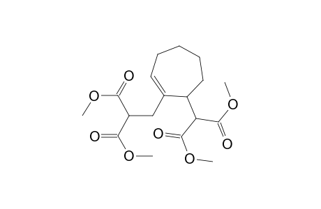 Propanedioic acid, [[7-[2-methoxy-1-(methoxycarbonyl)-2-oxoethyl]-1-cyclohepten-1-yl]methyl]-, dimethyl ester