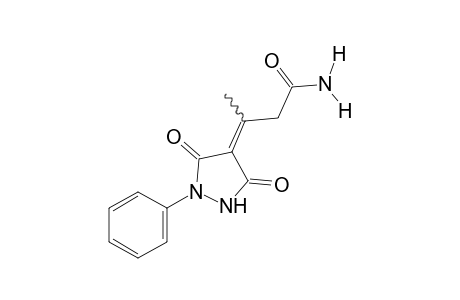 3,5-dioxo-beta-methyl-1-phenyl-deltafour,beta-pyrazolidinepropionamide