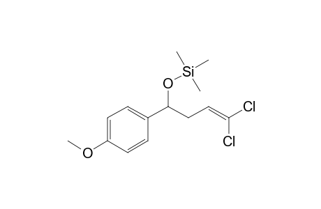 Silane, [[4,4-dichloro-1-(4-methoxyphenyl)-3-butenyl]oxy]trimethyl-