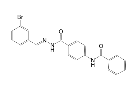 benzoic acid, 4-(benzoylamino)-, 2-[(E)-(3-bromophenyl)methylidene]hydrazide