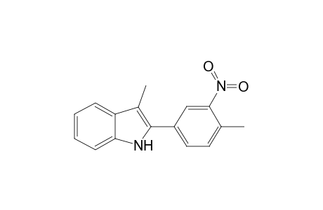 3-Methyl-2-(4-methyl-3-nitrophenyl)-1H-indole