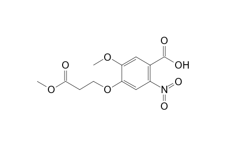 4-(3-keto-3-methoxy-propoxy)-5-methoxy-2-nitro-benzoic acid
