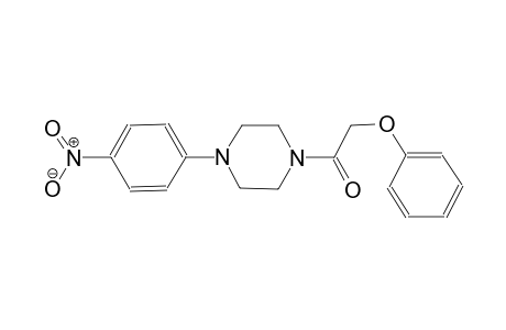 1-(4-nitrophenyl)-4-(phenoxyacetyl)piperazine