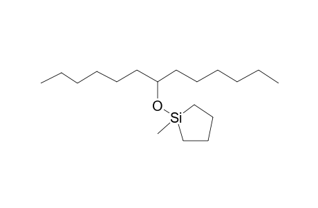 1-[(1-Hexylheptyl)oxy]-1-methylsilolane