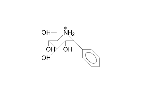 1.alpha.-Phenyl-deoxynojirimycinium cation