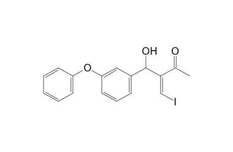 3-[Hydroxy(3-phenoxyphenyl)methyl]-4-iodo-(Z)-3-buten-2-one