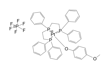 [(PT(TRIPHOS)(OC6H4-PARA-OME)][PF6]