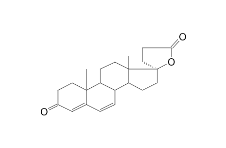 3beta, 17beta-dihydroxy-17alpha -pregna-4,6-diene-21-carboxylic acid-gamma-lactone.
