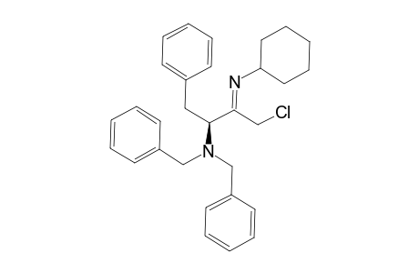 (-)-(2S)-(Z)-N,N-Dibenzyl-3-(cyclohexylimino)-4-chloro-1-phenylbutan-2-amine