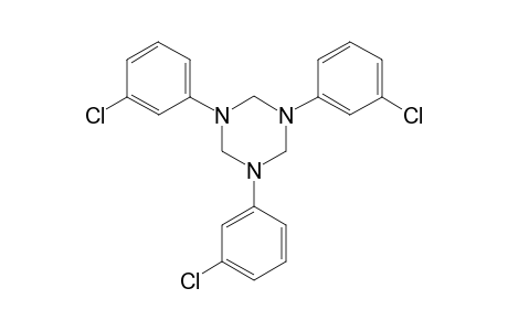 1,3,5-tris(3-chlorophenyl)-1,3,5-triazinane