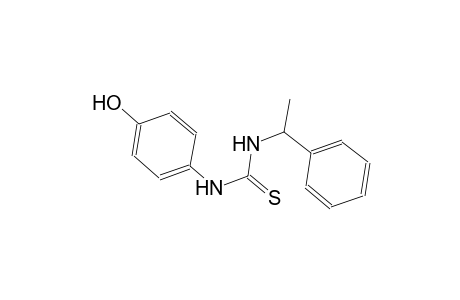 N-(4-hydroxyphenyl)-N'-(1-phenylethyl)thiourea