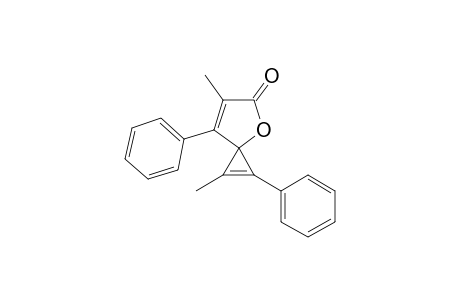 2,6-dimethyl-1,7-di(phenyl)-4-oxaspiro[2.4]hepta-1,6-dien-5-one