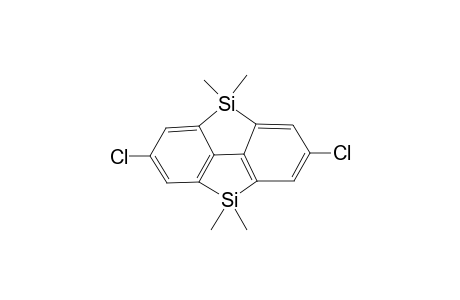 2,6-Dichloro-4,4,8,8-tetramethyl-4,8-dihydro-4,8-disila-cyclopenta[def]fluorene