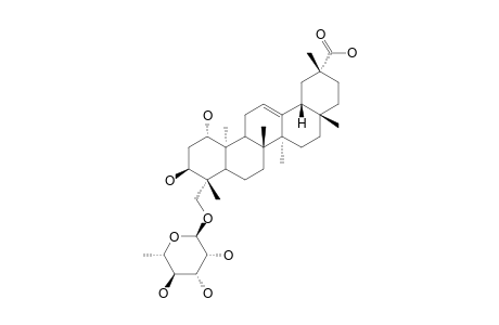 23-HYDROXYIMBERBIC-ACID-23-O-ALPHA-L-RHAMNOPYRANOSIDE