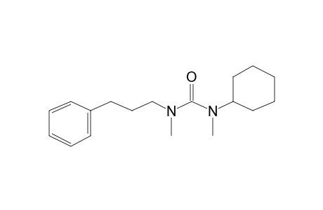 1-Cyclohexyl-3-(3-phenylpropyl)urea, N,N'-bis-methyl