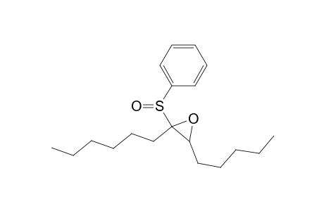 Oxirane, 2-hexyl-3-pentyl-2-(phenylsulfinyl)-