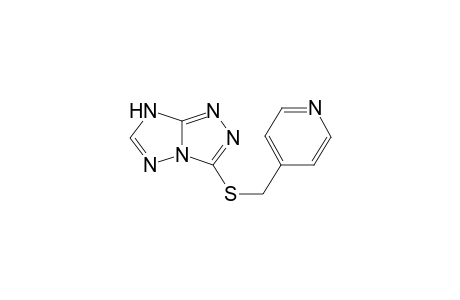 7H-[1,2,4]Triazolo[4,3-b][1,2,4]triazole, 3-[(4-pyridinylmethyl)thio]-