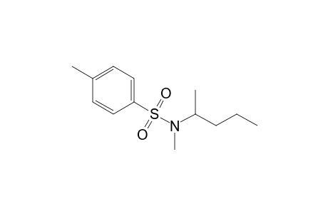 N,4-dimethyl-N-(1-methylbutyl)benzenesulfonamide