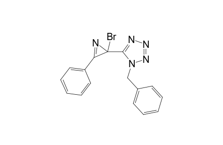 2-(1-BENZYL-1H-TETRAZOL-5-YL)-2-BROMO-3-PHENYL-2H-AZIRINE