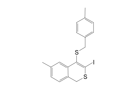 1H-3-Iodo-4-(4-methylbenzylthio)-6-methylbenzothiopyran