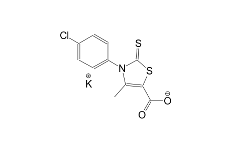 potassium 3-(4-chlorophenyl)-4-methyl-2-thioxo-2,3-dihydrothiazole-5-carboxylate
