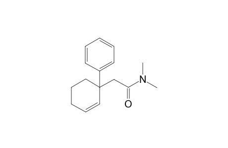 N,N-Dimethyl-1-(1-phenylcyclohex-2-en-1-yl)acetamide
