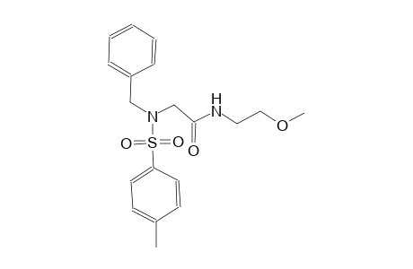 acetamide, N-(2-methoxyethyl)-2-[[(4-methylphenyl)sulfonyl](phenylmethyl)amino]-