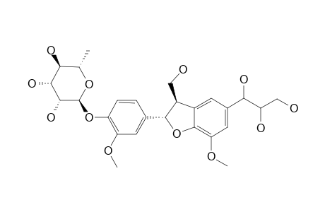 4-O-RHAMNOSYL-7-S,8-R-7',8'-ERYTHRO-SISYMBRIFOLIN