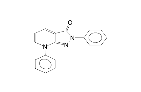 2,7-diphenyl-2,3,7-trihydropyrido[2,3-c]pyrazole-3-one