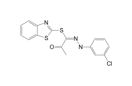 1,3-BENZOTHIAZOL-2-YL_2-OXO-N-(META-CHLOROPHENYL)-PROPANEHYDRAZONOTHIOATE