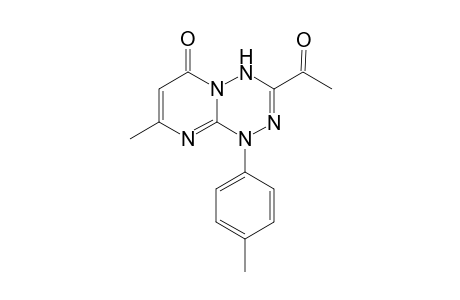 3-Acetyl-8-methyl-1-p-tolyl-1H-pyrimido[1,2-b][1,2,4,5]tetrazin-6(4H)-one