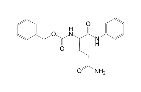benzyl 4-amino-1-(anilinocarbonyl)-4-oxobutylcarbamate