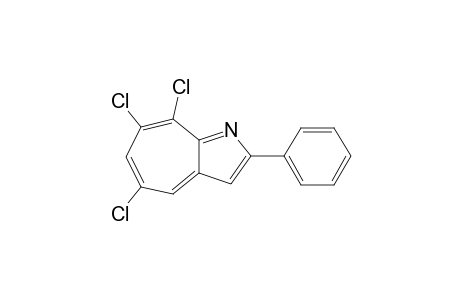 Cyclohepta[b]pyrrole, 5,7,8-trichloro-2-phenyl-