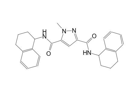 1H-pyrazole-3,5-dicarboxamide, 1-methyl-N~3~,N~5~-bis(1,2,3,4-tetrahydro-1-naphthalenyl)-