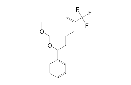 (+/-)-6-METHOXYMETHOXY-6-PHENYL-2TRIFLUORO-METHYL-1-HEXENE
