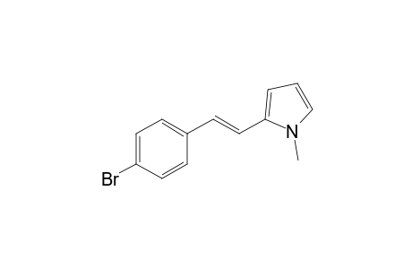 2-[(E)-2-(4-bromophenyl)ethenyl]-1-methyl-pyrrole