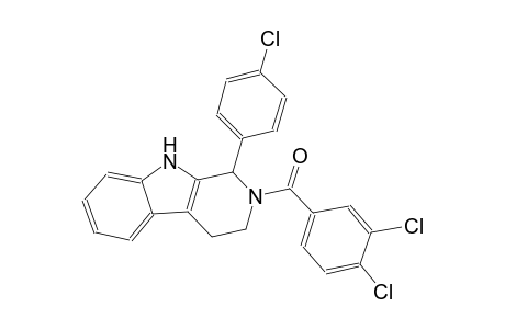 1-(4-chlorophenyl)-2-(3,4-dichlorobenzoyl)-2,3,4,9-tetrahydro-1H-beta-carboline