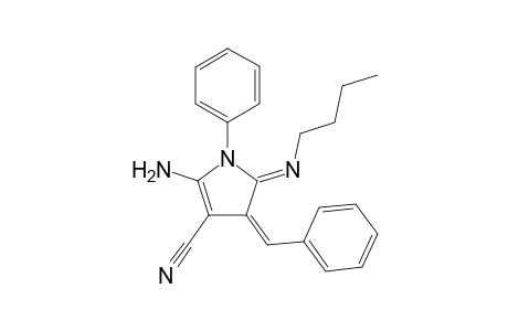 (Z)-2-Amino-4-((Z)-benzylidene)-5-(butylimino)-1-phenyl-4,5-dihydro-1H-pyrrole-3-carbonitrile
