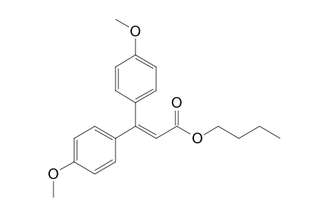 Butyl 3,3-di-(p-4-methoxyphenyl)propenoate