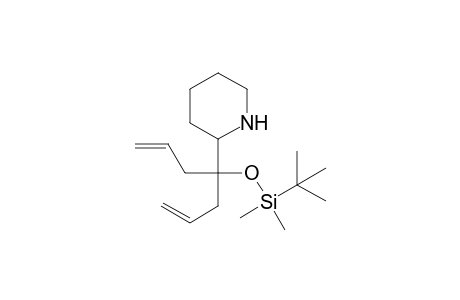 2-(4-(tert-Butyldimethylsilyloxy)-hepta-1,6-dien-4-yl)-piperidine
