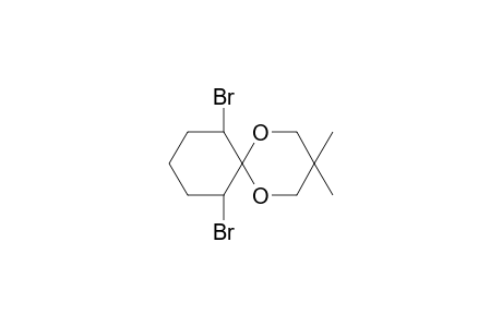 7,11-dibromo-3,3-dimethyl-1,5-dioxaspiro[5.5]undecane